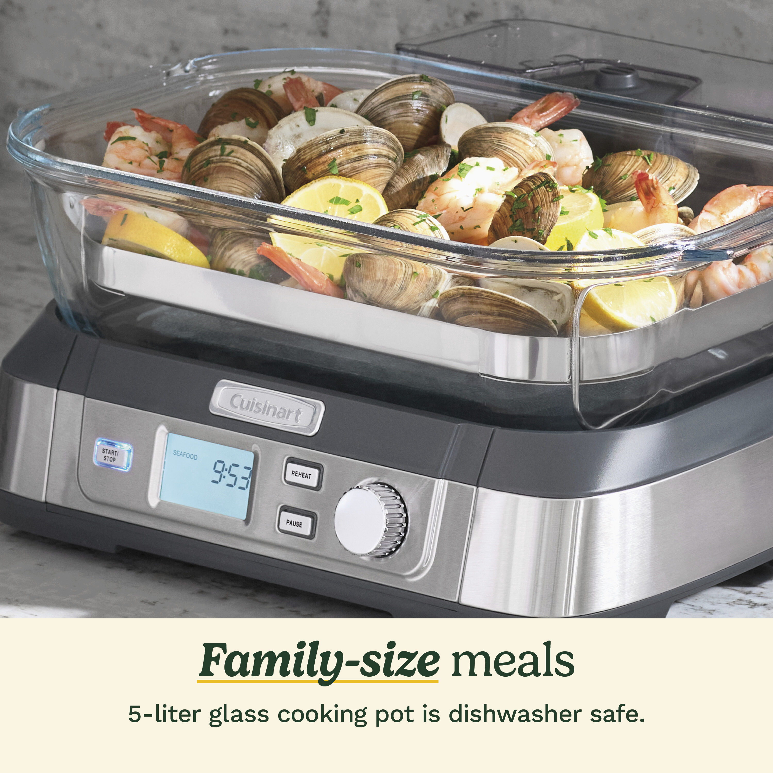 CookFresh Digital Glass Steamer - Cuisinart