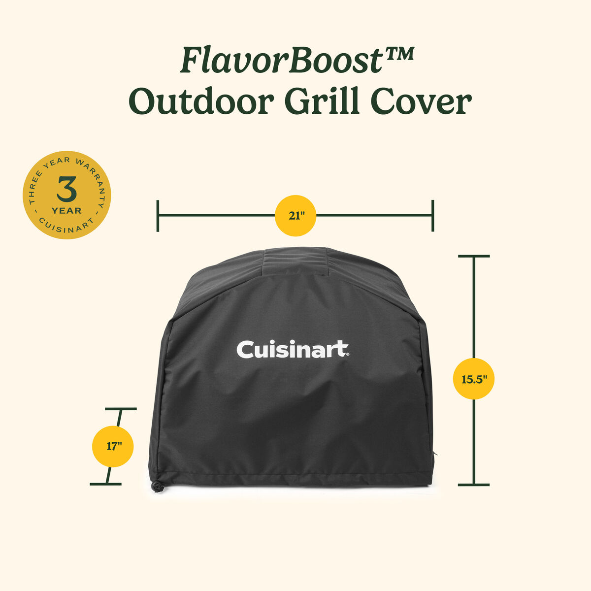 8-in-1 FlavorBoost&trade; Electric Grill Cover 5