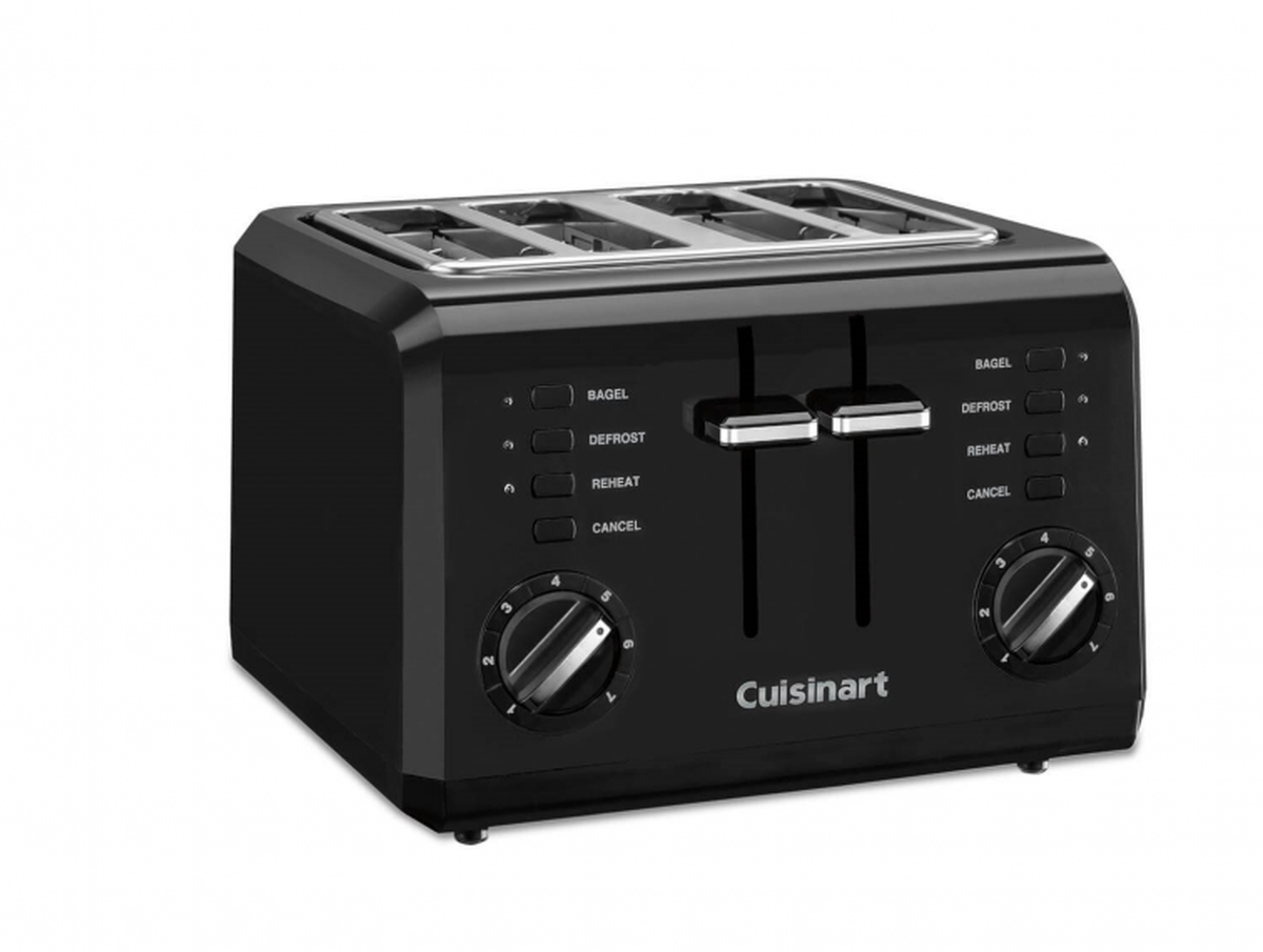 4 Slice Compact Plastic Toaster 3