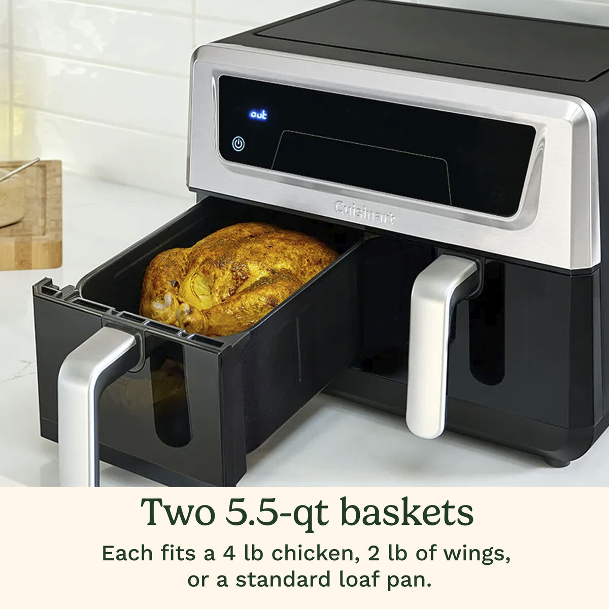 11-qt Dual Basket Air Fryer Pro