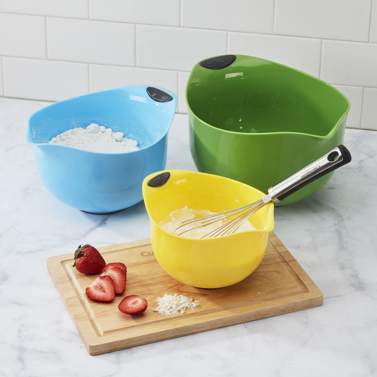 Discontinued Set of 3 Mixing Bowls &ndash; Multicolor 2