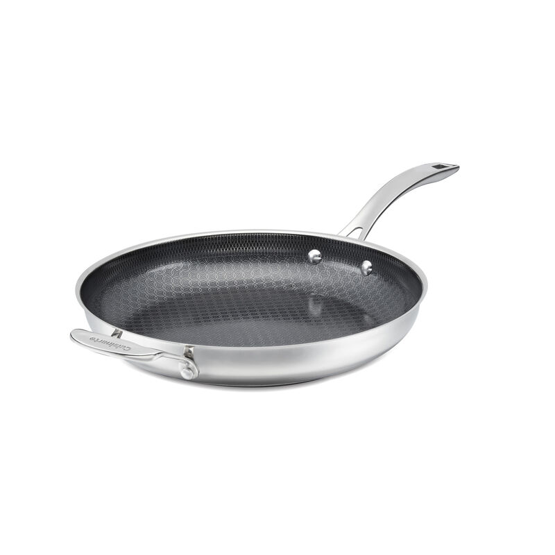 FusionPlus&trade; Stainless Steel 12" Skillet with Helper