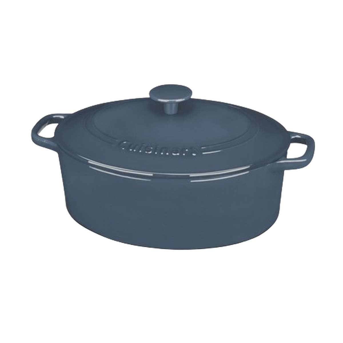 Chef&rsquo;s Classic&trade; Enameled Cast Iron Cookware 5.5 Quart Oval Covered Casserole 1
