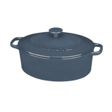Chef&rsquo;s Classic&trade; Enameled Cast Iron Cookware 5.5 Quart Oval Covered Casserole 1