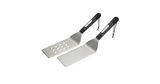 7 Piece Griddle Set - Includes 2 Multi-Functional Spatulas, 2 Squirt Bottles, 2 Silicone Egg Rings, a Griddle Scraper 3