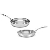 Custom-Clad 5-Ply 9" & 11" Fry Pan Set 1