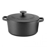 Discontinued Chef's Classic&trade; Pre-Seasoned Cast Iron 5 Quart Casserole with Cover 2