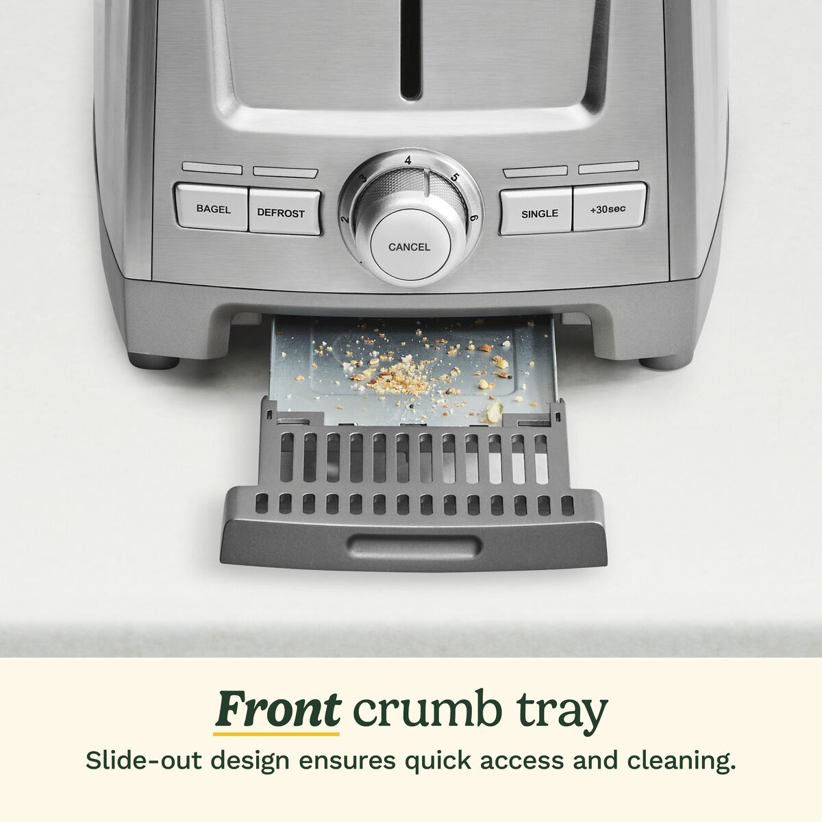 2-Slice XL Slot Stainless Steel Toaster