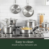 MultiClad Pro Triple Ply Stainless Cookware 12 Piece Set