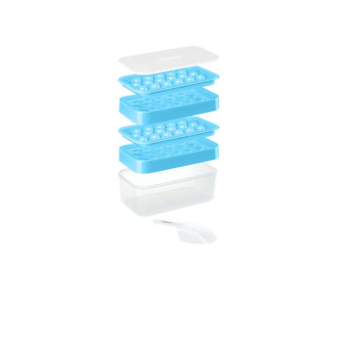 5-PC Round Ice Cube Tray 1