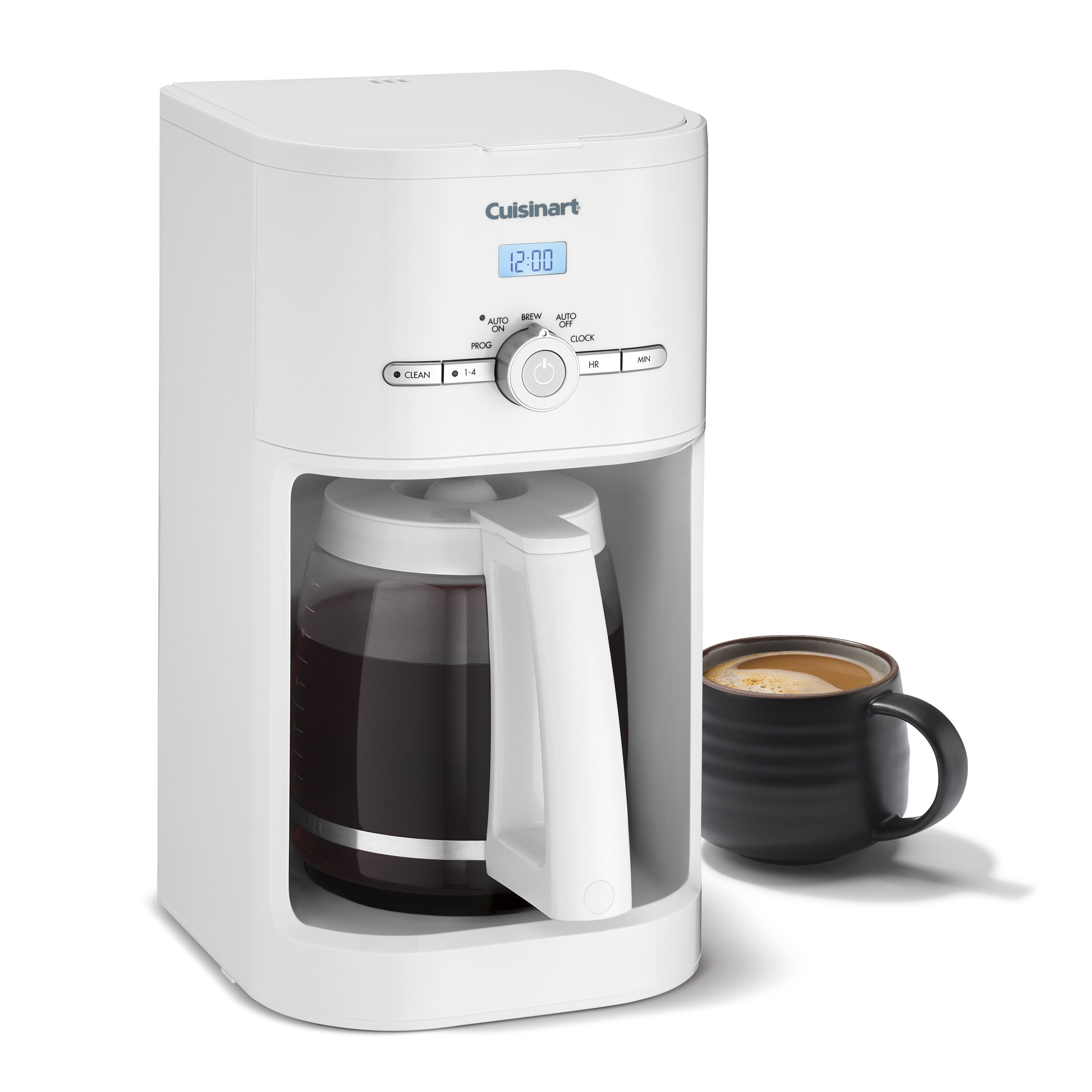Cuisinart 12 Cup Classic Programmable Coffeemaker, White