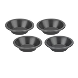 4-pc 5" Mini Round Pie Dish Set 1