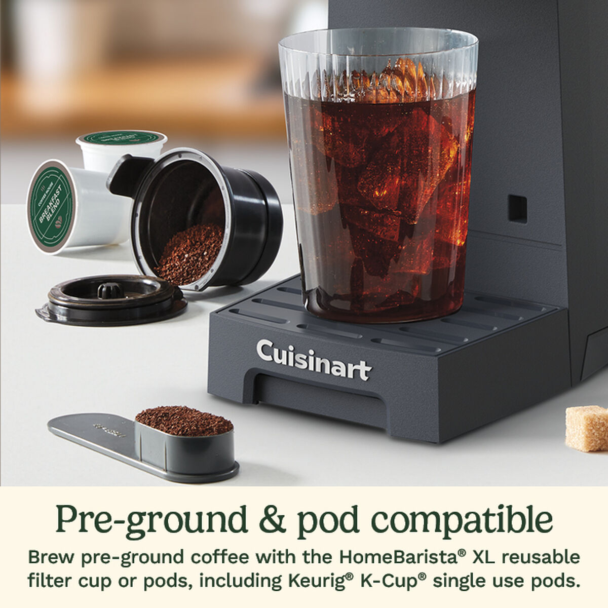 Single Cup Hot and Cold Brew Coffee Maker 4