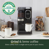 Grind & Brew Single-Serve Coffee Maker