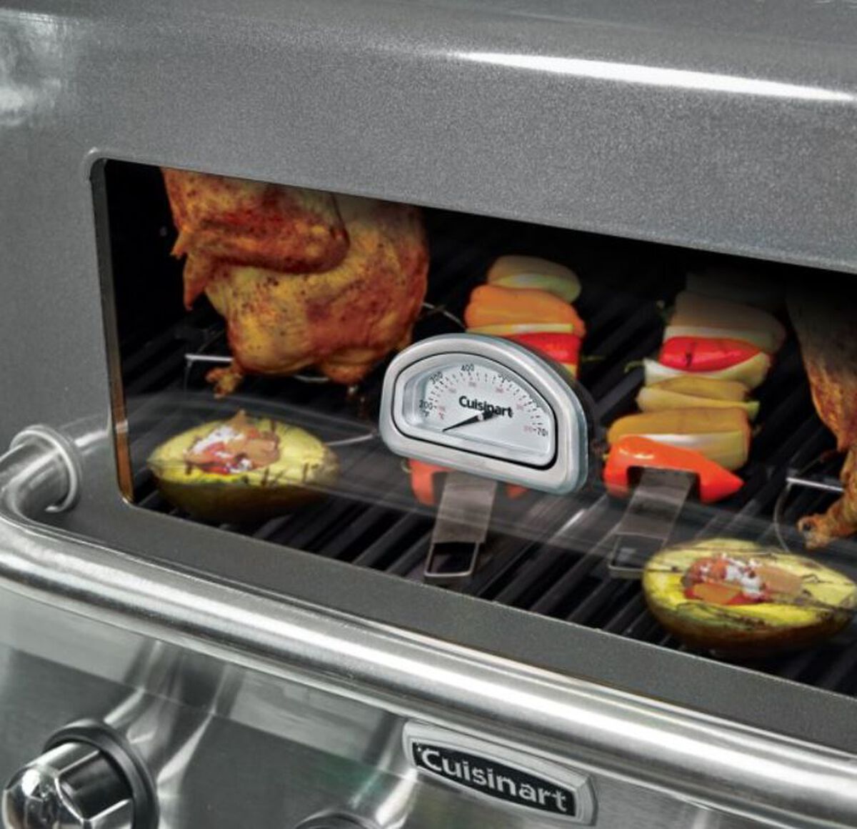 Cuisinart Four Burner Dual Fuel Gas Grill 5