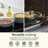 ClickSmart&trade; Nonstick Detachable Handle Cookware