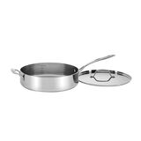 Custom-Clad 5-Ply 5.5 Qt. Saute Pan with Helper Handle & Cover 1