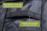 Heavy-Duty 60" Barbecue Grill Cover - Black 4