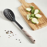 Marble Neutrals Slotted Spoon 2