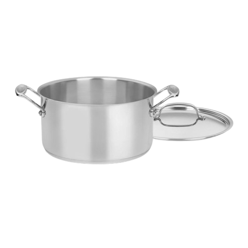 Chef's Classic&trade; Stainless 6 Quart Stockpot with Cover