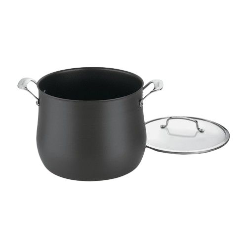 12 Qt. Ceramic Nonstick Hard Anodized Stockpot with Cover - Cuisinart