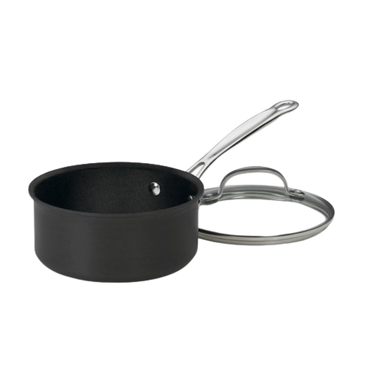 Chef's Classic™ Non-Stick Hard Anodized 1.5 Quart Saucepan with Cover
