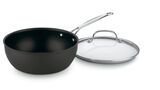 3 Quart Chef's Pan with Cover 1