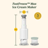 FastFreeze&trade; Max Ice Cream Maker - 1-pint 7