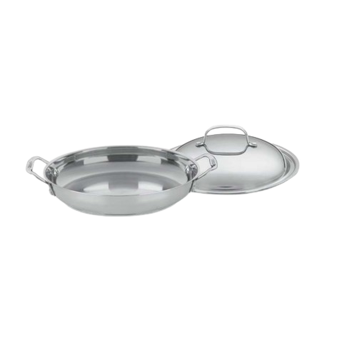 Chef's Classic&trade; Stainless 12" Everyday Pan with Medium Dome Cover
