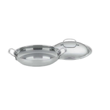 Chef's Classic&trade; Stainless 12" Everyday Pan with Medium Dome Cover