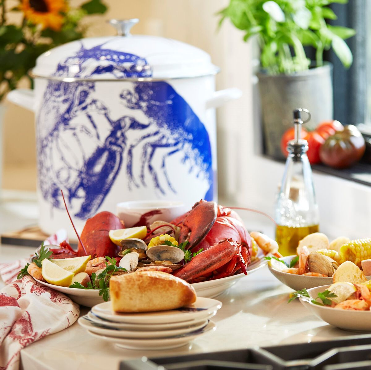 Discontinued Caskata&trade; 16 Qt. Enamel on Steel Stockpot with Cover 3
