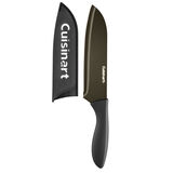 Discontinued 12 Piece Soft Grip Black Metallic Coated Knife Set with Blade Guards