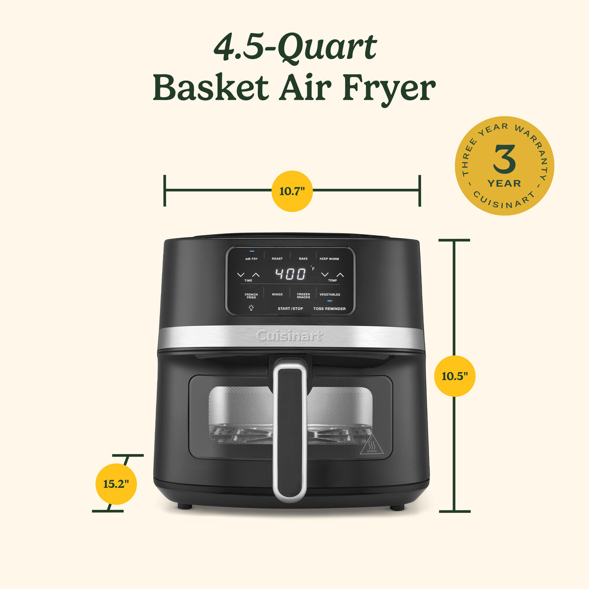 AirAdvantage&reg; 4.5-Quart Air Fryer 8