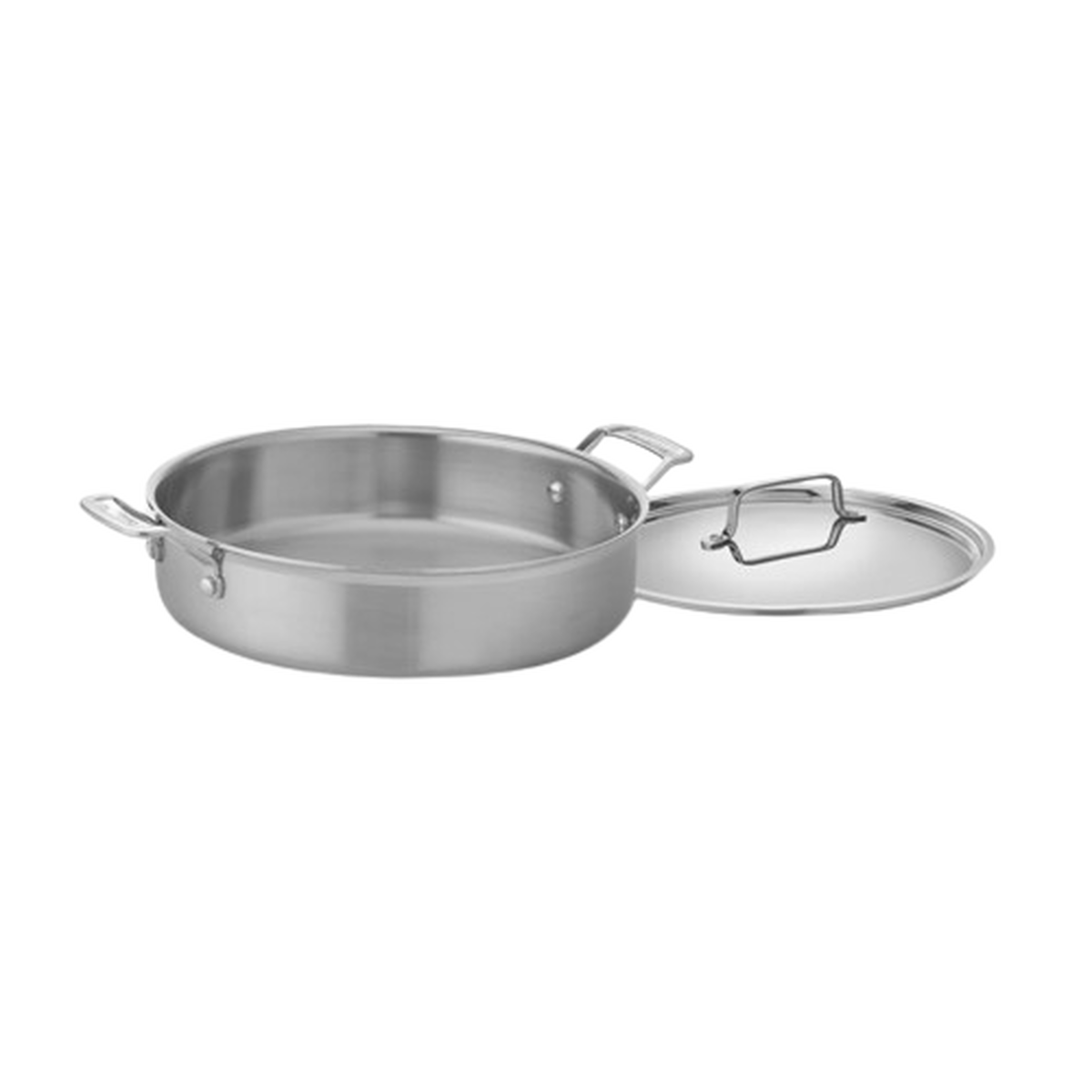 Multiclad Pro&trade; Tri-Ply Stainless 5.5 Qt. Casserole with Cover 1
