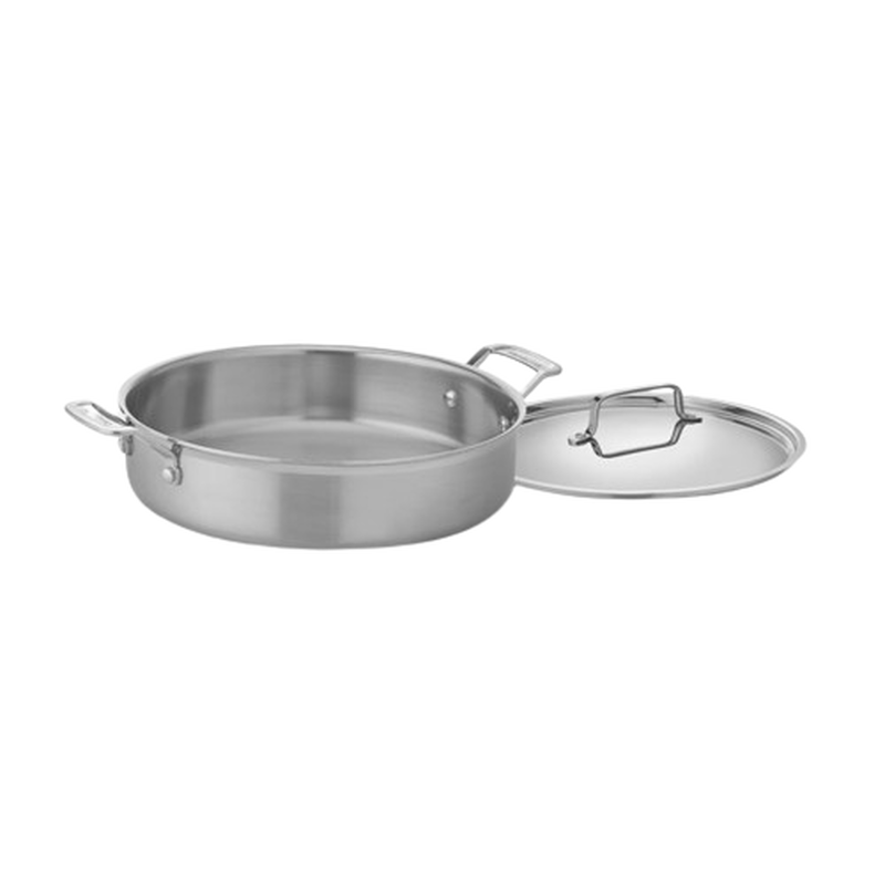 Multiclad Pro&trade; Tri-Ply Stainless 5.5 Qt. Casserole with Cover