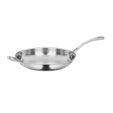 French Classic Tri-Ply Stainless Cookware 12" Frying Pan with Helper Handle