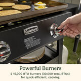 28" Outdoor Griddle with Hood 4