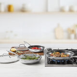 FusionElite+&trade; Hybrid Tri-Ply Stainless Steel 6-Pc Skillet Set 2