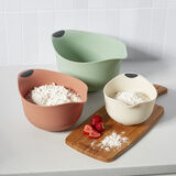 Set of 3 Mixing Bowls &ndash; Desert Matte 