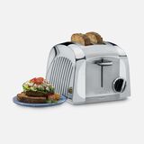Discontinued Cast Metal 2 Slice Toaster 1