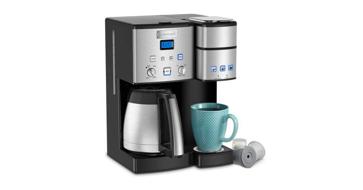Discontinued Coffee Center&reg; 10 Cup Thermal Coffee Maker and Single-Serve Brewer 1