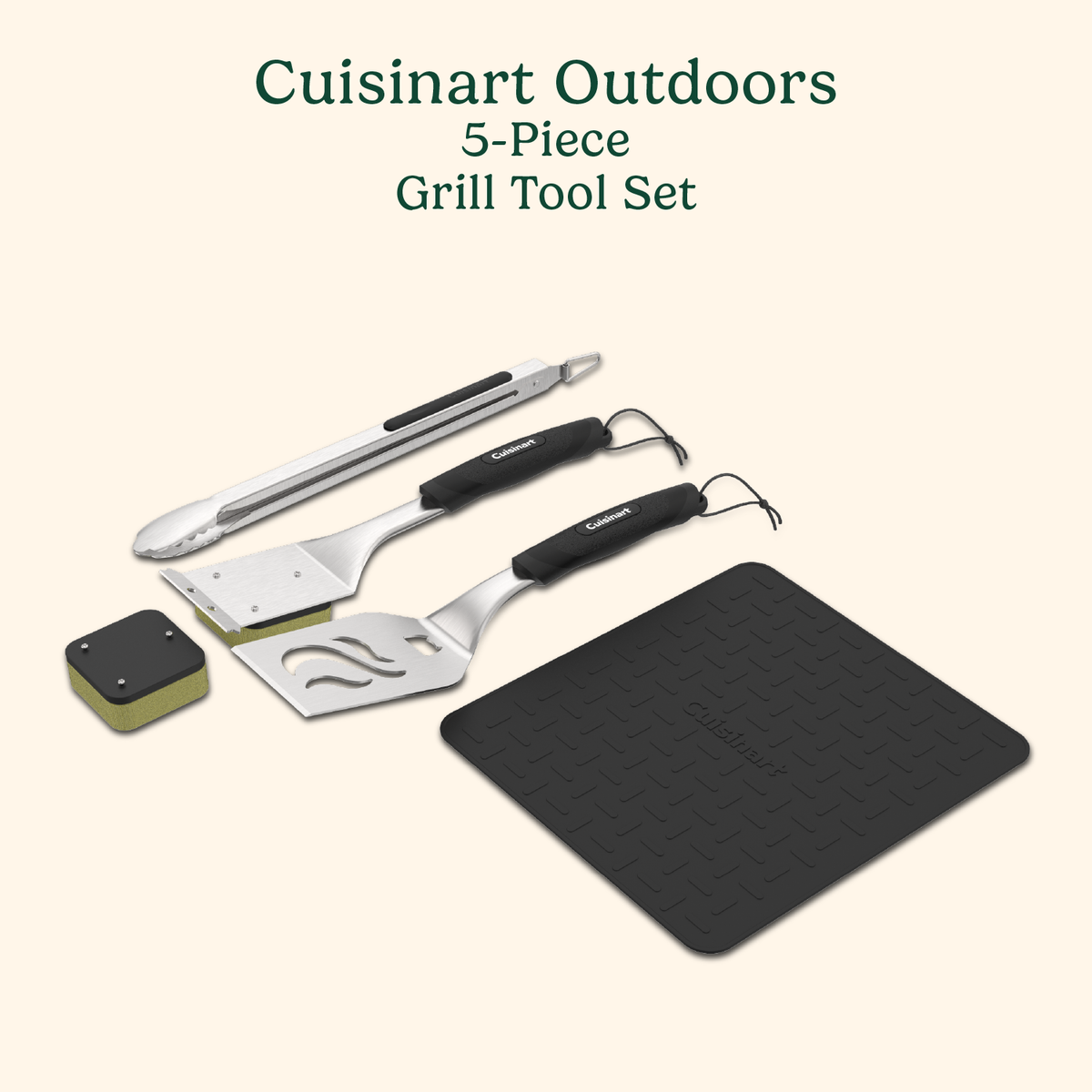 Discontinued 5-Piece Grill Tool Set 2