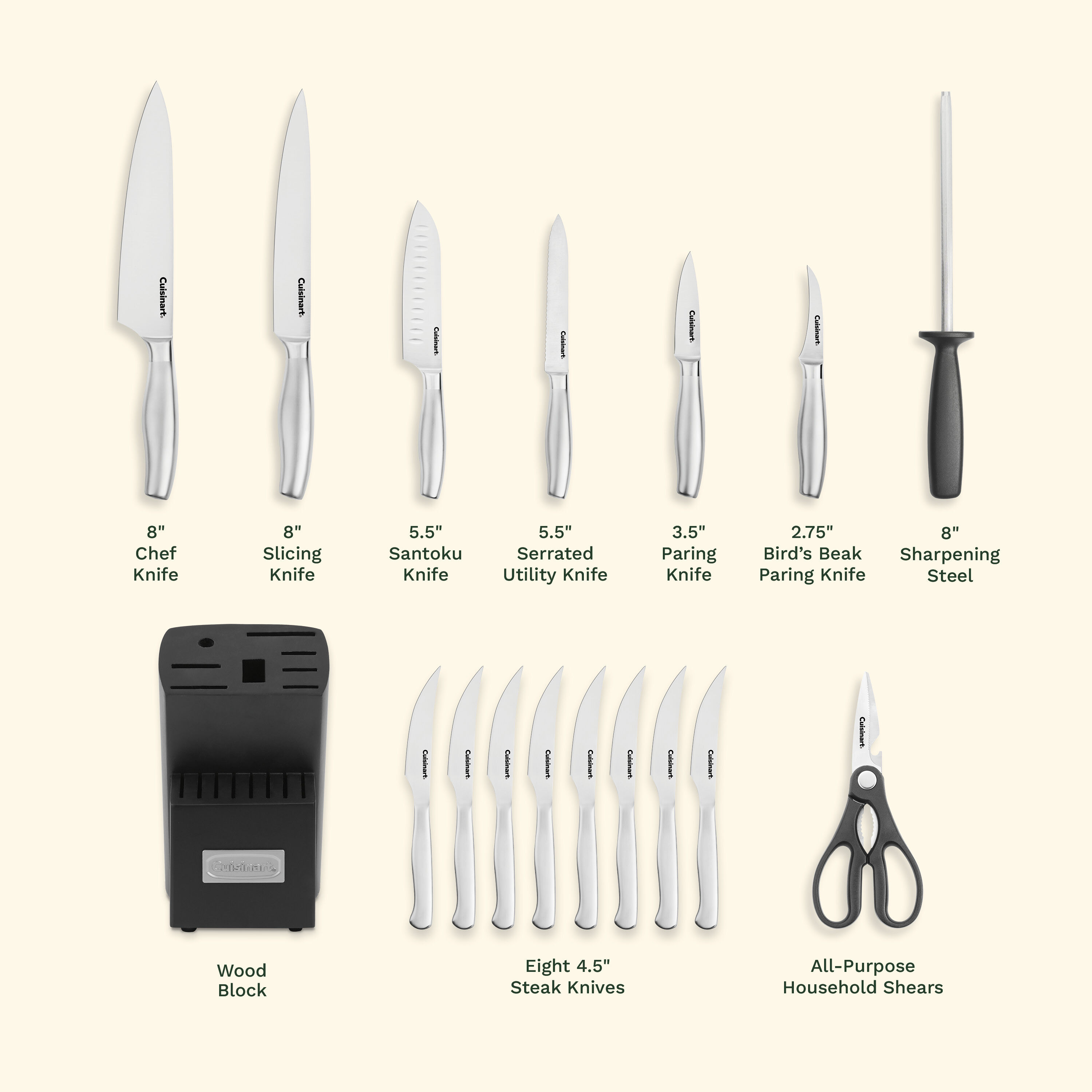 Cuisinart Artiste Collection Knife Block - Thumbnail 4