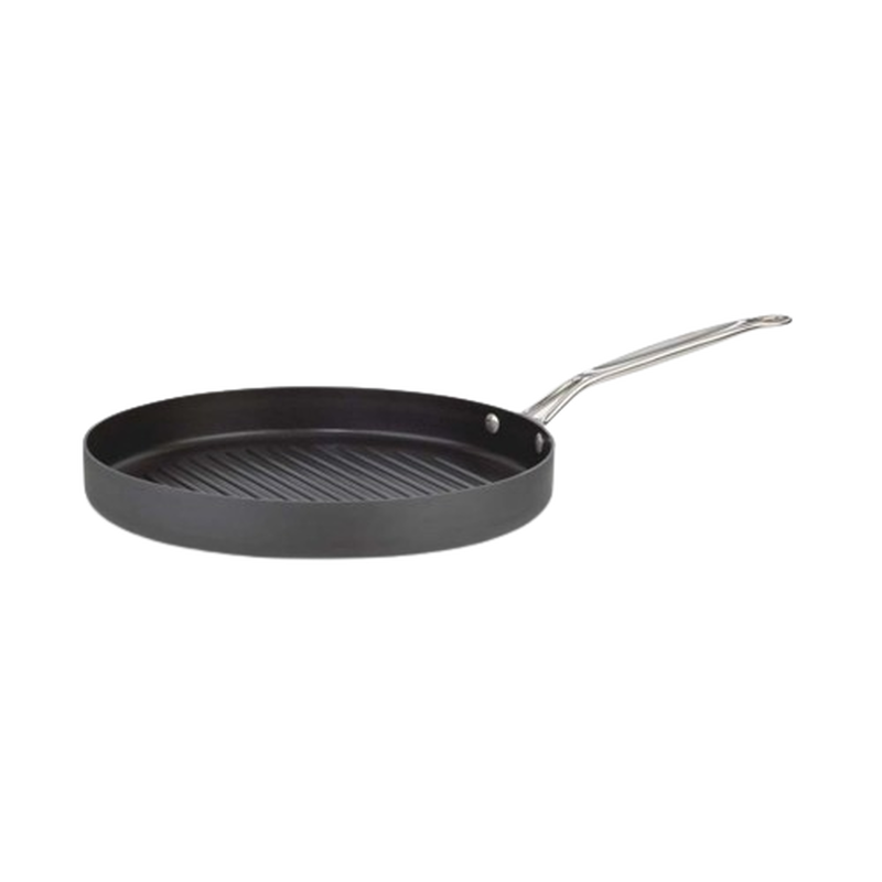 Discontinued Chef's Classic&trade; Nonstick Hard Anodized 12" Round Grill Pan