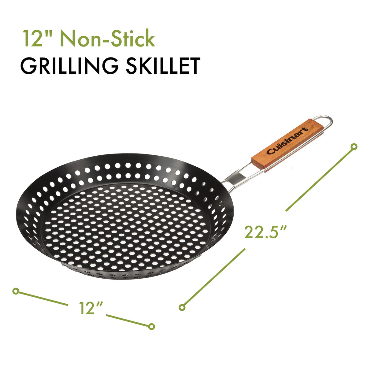 12" Non-Stick Grilling Skillet 3