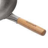 12" Carbon Steel Hammered Wok (Round) 6