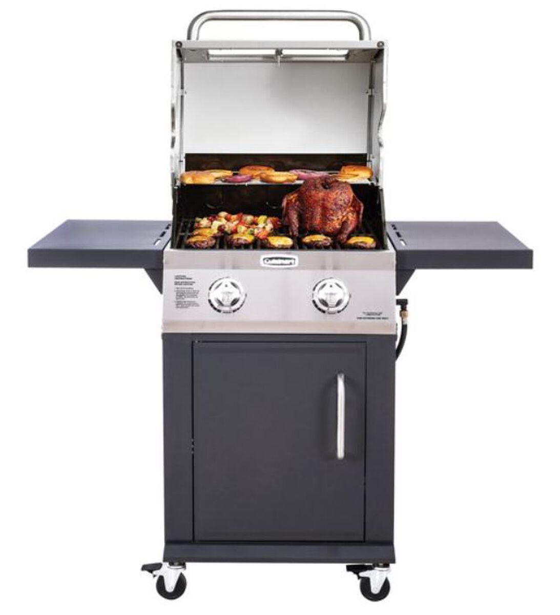 Discontinued Two Burner Duel Fuel Gas Grill