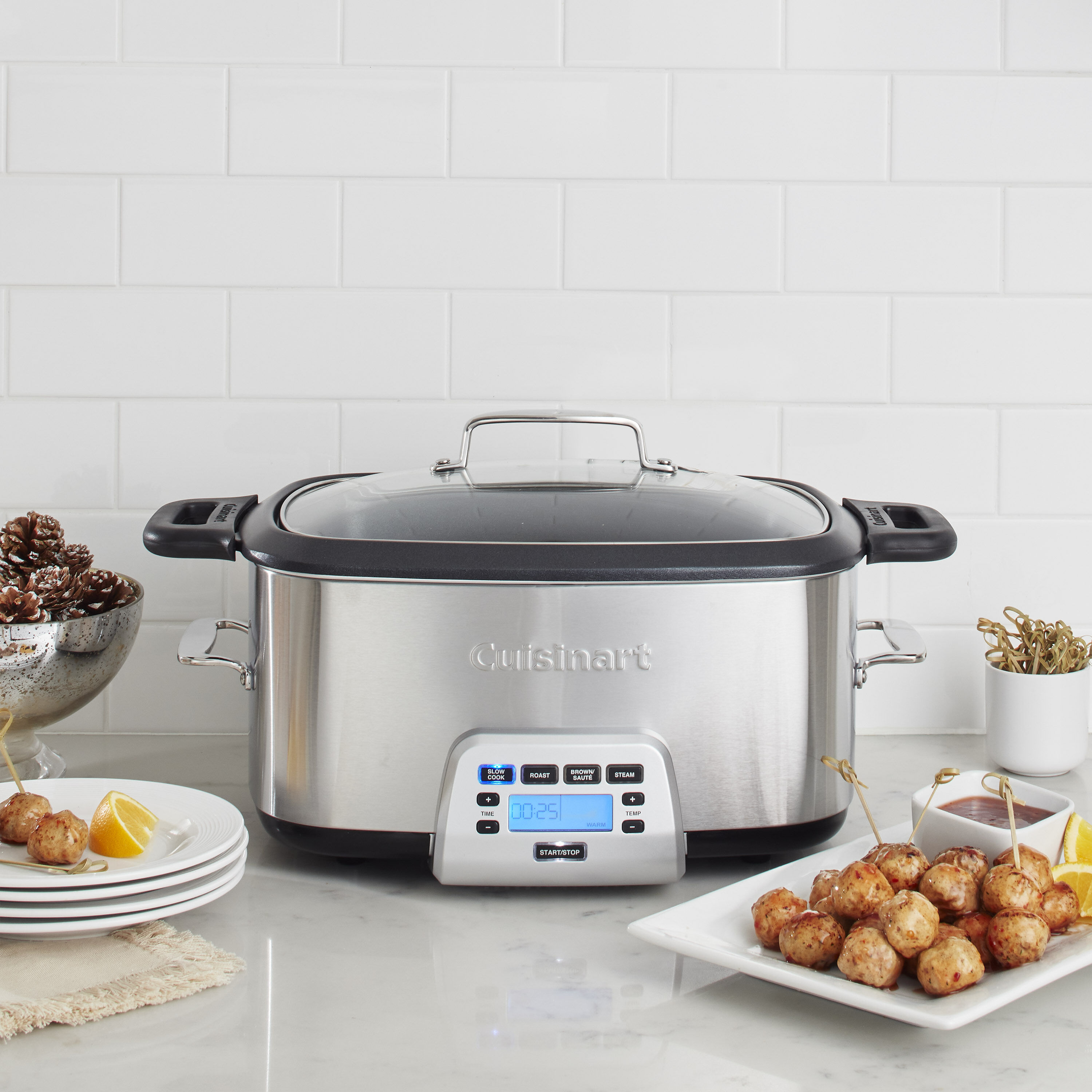 Cook Central® 4-in-1 7QT Multicooker Cuisinart