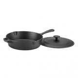 Discontinued Chef's Classic&trade; Pre-Seasoned Cast Iron 12" Fryer 1