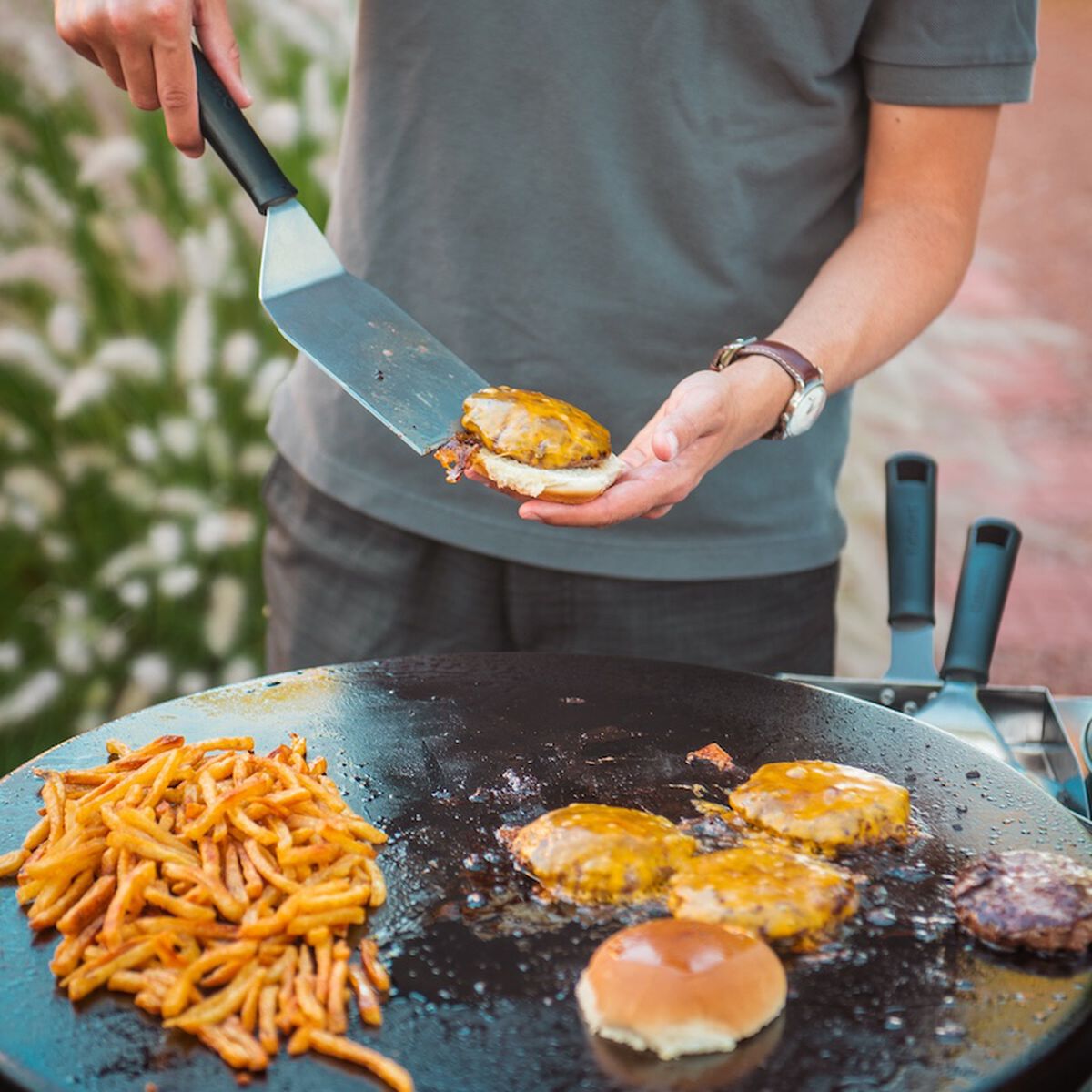 Discontinued 360&deg; Griddle Outdoor Cooking Center 6